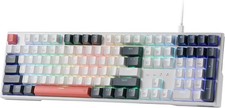 Redragon K668 RGB Gaming 108 Keys Wired Mechanical Hot-swappable Keyboard  picture