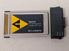 Linksys Etherfast 10/100 32-Bit Integrated CardBus PC Card picture