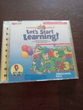 Reader Rabbit Lets Start Learning Preschool Basics PC Win/Mac Sun Maid CD picture