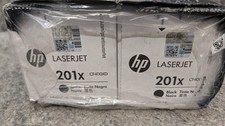 2 Pack - HP 201X (CF400X) Black Toner Cartridge 🔥New Sealed🔥 picture