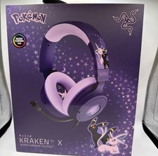 New Authentic Pokemon x Razer Kraken X V4 Headset Espeon & Umbreon NEW RARE🔥🔥 picture