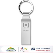 Versatile 32GB Flash Drive with Fast Write Speed and Keychain for Easy Carrying picture
