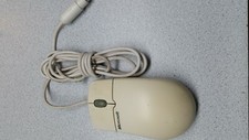 Microsoft IntelliMouse 1.1A PS/2 Part No 96898 w/ Ball Wired Scroll Wheel Mouse picture