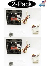 2pack: Evercool 60mm x 20mm 3/4pin 12VDC High Speed Ball Bearing Fan EC6020M12CA picture