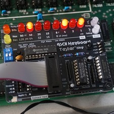 ASCII Keyboard Tester Tiny DIY Kit for e.g. Apple-1 and Apple 2 by 8BitFlux picture