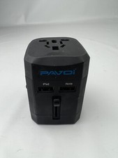 Universal World Plug Travel Adapter Converter With Dual USB Charger AU/US/UK/EU picture