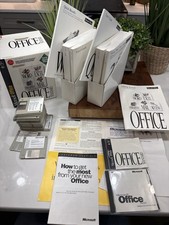 Vtg Microsoft Office 4.2.1 Macintosh Complete Floppy Set Box Manuals picture