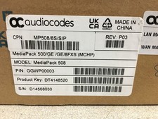 AudioCodes MediaPack 508 Analog VoIP Gateway MP-508-8S-SIP-N(New in Open Box) picture