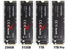 256G 512G NVMe M.2 Hard Drive PCle 3.0 Internal Solid State Up to 2000MB/s Lot picture