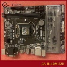 FOR GIGABYTE GA-H110M-S2H LGA 1151 DDR4*2 32GB VGA Micro ATX Motherboard Test OK picture