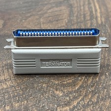 Active SCSI Bus Terminator 50-Pin C50 Apple PC UNIX SUN CD-ROM Hard Drive A+ picture