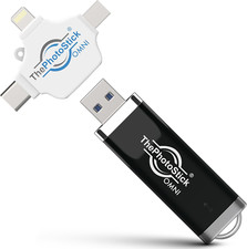 Omni 128GB Effortless Photo STICK and Video Backup for Phones And Computers NEW picture
