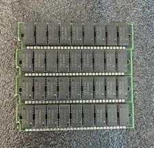 4 x 1MB 100ns FPM SIMM Silver Memory Module RAM 4MB PC 286 386 *TESTED* picture