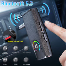 Bluetooth 5.3 Audio Music Wireless Receiver AUX 3.5mm Home Car Handsfree Adapter picture