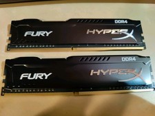 DDR4 Kingston Hyper X 16 GB (8GB x 2) used working picture
