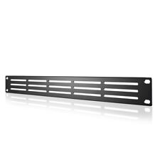 Rack Panel Accessory Vented 1U Space for 19” Rackmount, Heavy-Duty Gauge Steel picture
