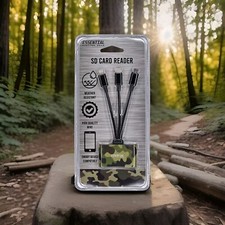Essential Hunting Gear Compact SD Camo Card Reader - NIB - Free S/H picture