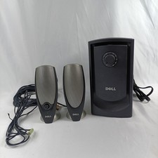 Dell A425 Zylux 2.1 Computer Speakers Powered Subwoofer Parts Repair AS-IS picture