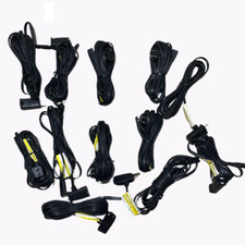 Lot  12 Cable Cord 12 FT  Well Shin WS-021 Polarized Plug Extension Power cords. picture