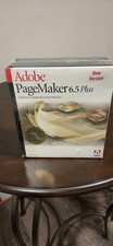 Adobe PageMaker 6.5 Plus (1999) Software Business Macintosh NEW Factory Sealed picture