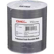100 JVC Taiyo Yuden CMC Pro 16X Silver Thermal Lacquer Printable Value DVD-R picture