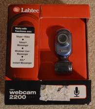 BRAND NEW FACTORY SEALED Blue Labtec Webcam 2200 VGA 640x480 picture