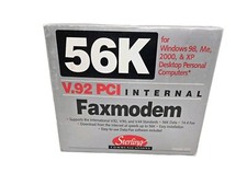 56k V.92 PCI INTERNAL FAX MODEM / Sterling communications/ Model S20 / NOS picture