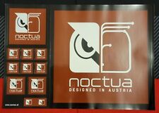 Noctua Promo Logo Decal Sticker Sheet Extremely Rare Promo 2019 picture