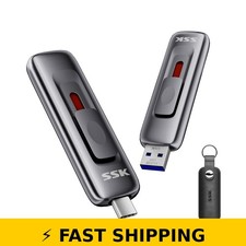 SSK 512GB Flash Drive, Dual USB 3.2, 560MB/s Speed picture