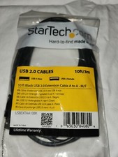 Star tech10 Ft Black Usb 2.0 Extension Cable A To A - M/F -  USB A Male picture
