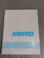 Vintage Kaypro Suprterm Manual Guide Only picture