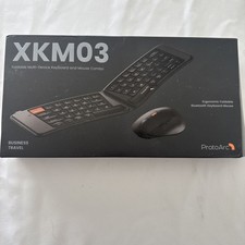 PROTOARC XKM03 FOLDABLE KEYBOARD AND MOUSE COMBO OPEN BOX picture