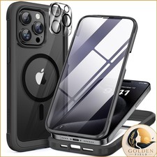 Miracase Magnetic for iPhone 15 Pro Max Case 6.7'' Magsafe 9H Tempered Glass picture