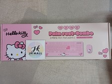 Sanrio Hello Kitty Wireless Keyboard Mouse Combo Set Korean & English / Tracking picture