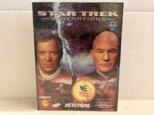 Microprose Star Trek Generations Windows 95 PC CD-ROM Software Game (1997) New picture