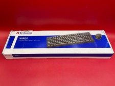 Verbatim USB Keyboard and Mouse 70734 ✅❤️️✅❤️️ BRAND NEW FACTORY SEALED picture