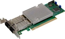 Supermicro AOC-S100GC-i2C Rev 1.02 100GbE 2-Port  PCIe 4.0 x16 Low Profile Card picture