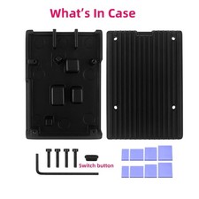 Aluminum Case for Raspberry Pi 5 Passive Cooling Shell Silent Heat Dissipation picture