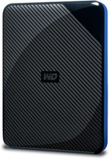 Western Digital Game Drive for PS4 2TB USB 3.0 Portable Hard Drive - Black/Blue picture