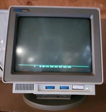 Vintage 1995 IBM InfoWindow II 3486 CRT Display Terminal POWER TESTED w/ Key picture