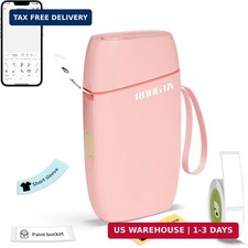 Mini Label Maker Machine with Tape, Bluetooth Label Printer R5, Portable Wireles picture