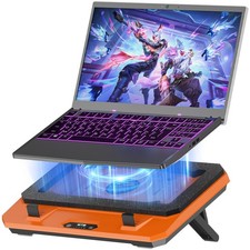 IETS GT300 Upgraded Laptop Cooling Pad with Adjustable Stand, Turbo Boosted C... picture