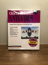 Central Point Anti-Virus Version 1.3 PC Computer MS-DOS Software New & Sealed picture