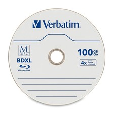 Verbatim 98913 BDXL Blu-ray 100GB 4x 5 Pack Jewel Case picture