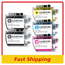 5-pk XL Ink Compatible for Brother LC401XL LC401 XL Ink Cartridges MFC-J1012DW picture