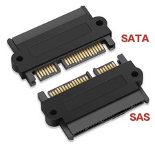 5-10x SAS To SATA 22 Pin Male Converter HDD Hard Disk Adapter SFF-8482 picture