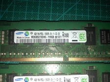 HP Samsung 8GB(2X4GB) PC3L-10600R DDR 3 - 1333Mhz Unbuffered Memory - Used picture