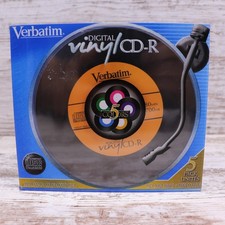 Verbatim Digital Vinyl Design Color Coded CD-R 5 Pack 700 MB 80 Min picture