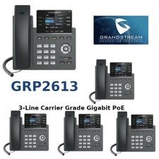 5 Grandstream GRP2613 3-Line Carrier-Grade IP Phone PoE Gigabit Color Screen picture