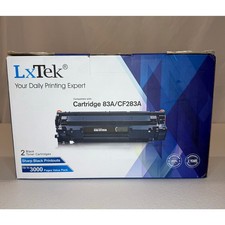 LxTek 83A/CF283A 2 Toner Cartridges - Black Sealed picture